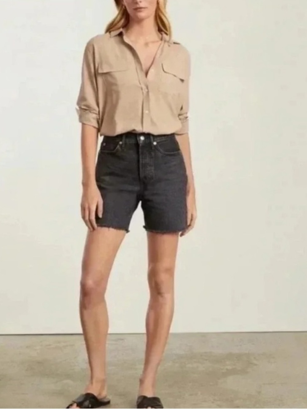 Everlane The Rigid Way - High Short Organic Cotton - 27